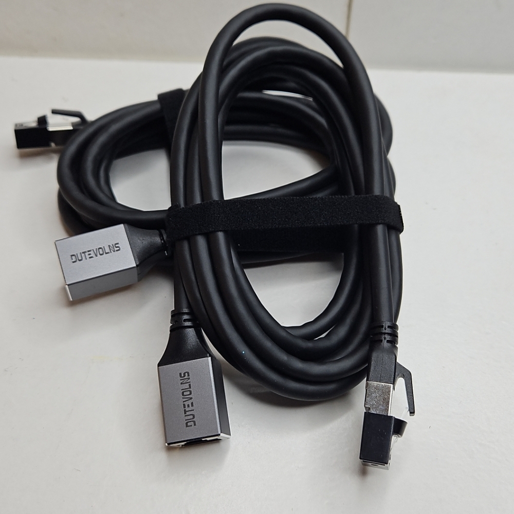 8 Pin 5 Meter RJ45 Mobile Radio Removable Separation Mic Extension Cable Cord